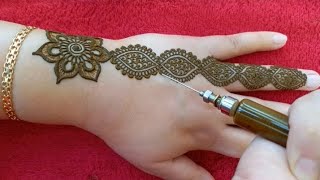 فن نقش الحناء الجميل beautiful henna design [upl. by Esra182]