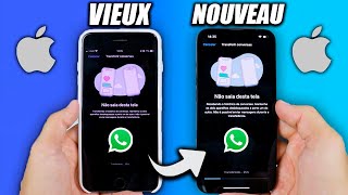 Transférer Discussion WhatsApp de iPhone Vers iPhone [upl. by Arde345]