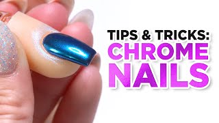 The Ultimate Guide to Chrome Nails Tips and Tricks [upl. by Rance]