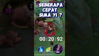 Seberapa cepat Sima Yi   Siapa Hero Jungle Yang Paling Cepat Naik Ke Level 4   Honor Of Kings [upl. by Norehc415]