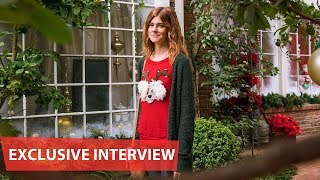 Rachel Melvin Exclusive Interview  Passionflixs The Trouble With Mistletoe 2017 Movie [upl. by Lopes]