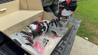 First ever set of Alpinestars Tech 7’s unboxing [upl. by Orlina]