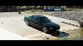 Gangsters Paradise  BLACK 7er BMW E38 GASTELLOLIFE [upl. by Osana]