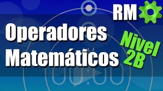 Operadores Matemáticos  Ejercicios Resueltos  Nivel 2B [upl. by Odnumde219]