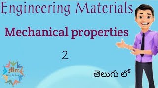 Mechanical properties part  2 [upl. by Krishna]