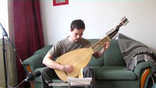 L Niskanen  Courante from the 1st lute suite [upl. by Elleirb]