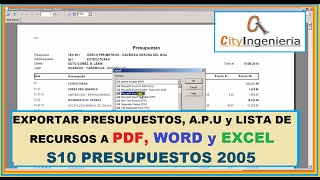 S10 COSTOS Y PRESUPUESTOS 7 Curso Taller [upl. by Lerim137]