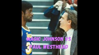 Historia NBA realidad vs ficción en la relación MagicWesthead WinningTime [upl. by Ellevart107]