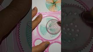 geometrical patterns and stencil art viral stencilart spirograph satisfying stencilart [upl. by Anairo]