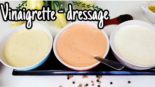 Vinaigrettes pour salade facile a realiserdressage pour saladecomment faire une vinaigrette [upl. by Sylvia]