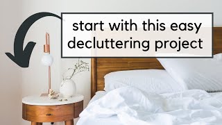 Make your bedroom more peaceful with this quick decluttering project [upl. by Gunilla677]