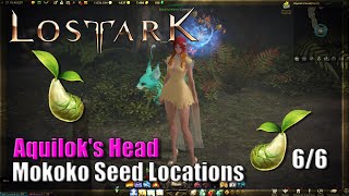 Lost Ark All Aquiloks Head Mokoko Seed Locations [upl. by Dorin42]