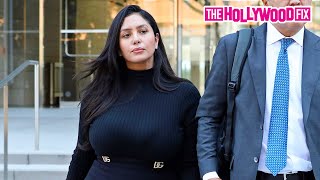 Kobe Bryants Wife Vanessa Puts On A Brave Face At Court While Suing LA Police For Crash Pictures [upl. by Tnecnivleahcim912]