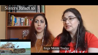 OUR REACTION TO  EEGA MOVIE TRAILERR [upl. by Elvia]