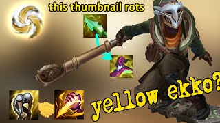 evil ekko jungle build for season 14 [upl. by Sile]