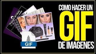 Como crear un GIF con Imágenes  Tutoriales de PHOTOSHOP [upl. by Banebrudge609]