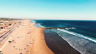 Costa da Caparica 🇵🇹 Portugal DJI drone [upl. by Abel71]