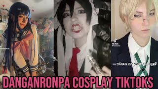 Danganronpa cosplay TikToks 7 [upl. by Ahsiak]