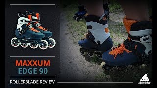 Rollerblade Maxxum Edge 90 Review and Skate to Ski Program [upl. by Elram]