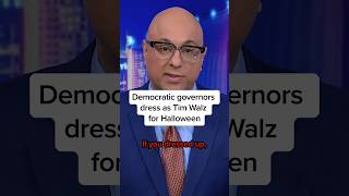 Democratic governors dress as Tim Walz for Halloween [upl. by Ardnak735]