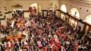 Wanamaker Organ Flash Opera at Macys  Hallelujah Chorusmov [upl. by Nitsir937]