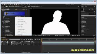 Como FAZER CHROMA KEY no AFTER EFFECTS KEYLIGHT FUNDO VERDE [upl. by Lobell]