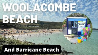 Woolacombe Beach  Barricane Beach North Devon  South West England [upl. by Elegna]