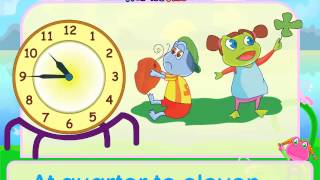 Telling the Time Song English for Children [upl. by Emmott]