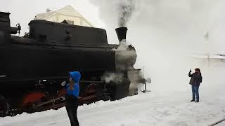 Sonderzug von Reichenberg mit Dampflok 423094 in den Christophsgrund [upl. by Andee]