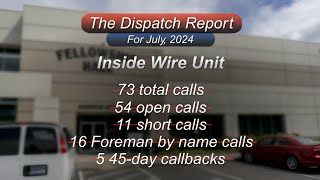 IBEW Local 46 Dispatch Report for July 2024 [upl. by Conover]