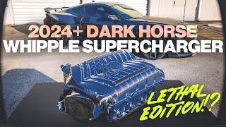 INSTALLING a MASSIVE 30L Whipple Supercharger on my 2024 Mustang GT MADE INSANE POWER [upl. by Annaiek210]