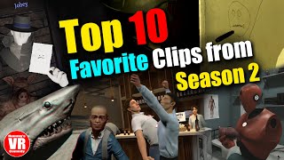 Top 10 Favorite Clips from Season 2 of Hummys VR Comedy [upl. by Constantia]