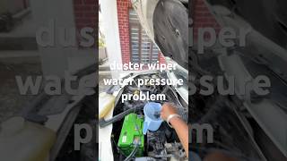 duster wiper water pressure problem trending viral car viralshort wipers water ytshorts yt [upl. by Pietrek]