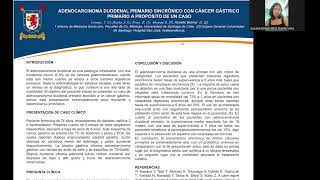 ADENOCARCINOMA DUODENAL PRIMARIO SINCRÓNICO CON CÁNCER GÁSTRICO PRIMARIO [upl. by Lipscomb]