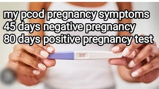 pcod amp irregular periods pregnancy symptoms in tamil  my pregnancy symptoms  one side tube block [upl. by Owain948]