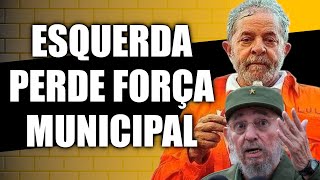 ESQUERDA em QUEDA Menos de METADE dos MUNICÍPIOS tem CANDIDATOS de ESQUERDA pela 1ª VEZ em 20 ANOS [upl. by Namlaz922]