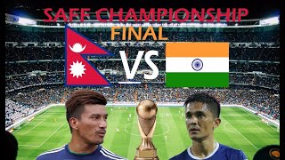 Nepal Vs India SAFF Finals  Oct 16 2021  Live Streaming [upl. by Ailemac615]