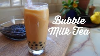 How to Make Bubble Boba Milk Tea [upl. by Annayad944]