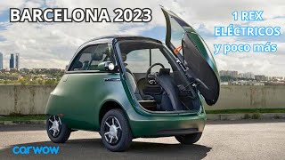 MICROLINO RANGE EXTENDER y TODAS LAS NOVEDADES DEL SALÓN DEL AUTOMÓVIL DE BARCELONA 2023 [upl. by Nnylyram914]