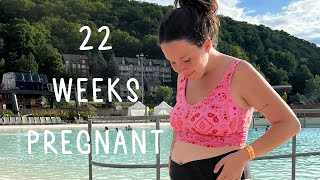 22 Week Pregnancy and Health Update  Stretch Marks Lactating Indigestion  did vitex work [upl. by Zerk]