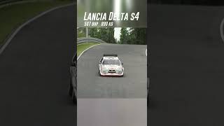 Henri Toivonens Group B Lancia Delta S4 singing at Nordschleife AssettoCorsa [upl. by Darcey]