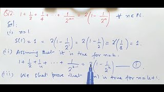 Mathematical Induction Part 1 Formula Foundation [upl. by Varuag]