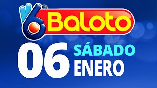 Resultado del Baloto del Sábado 6 de Enero de 2024 Ganador 😱🤑💰💵 [upl. by Alaj]