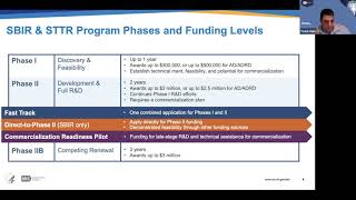 NIA SBIRSTTR Virtual Workshop Developing a Competitive Commercialization Plan amp SBIR Phase II [upl. by Gaut]