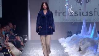 Trassias Furs  Fall Winter 20162017  Fashion Show  KASTORIA Interntional Fur Fair 2016 [upl. by Irpak]