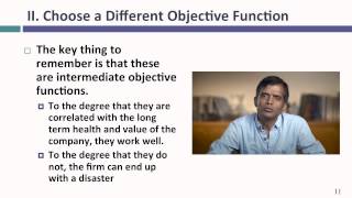 Session 3 The Objective in Corporate Finance  Reality [upl. by Nalek260]