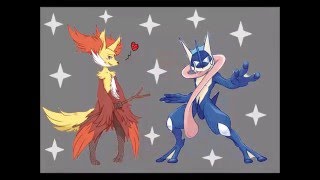 Greninja y Delphox [upl. by Haggai]