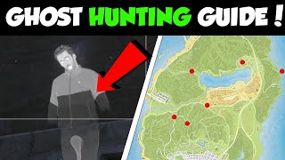 All 10 Ghost Locations EASY 250000  GTA Online Halloween Treasure Hunt Guide [upl. by Ainud]