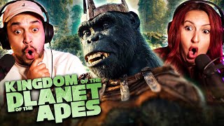 KINGDOM OF THE PLANET OF THE APES 2024 MOVIE REACTION  FIRST TIME WATCHING  REVIEW [upl. by Whyte]