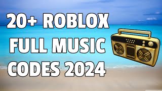 20 Roblox Full Music CodesIDs October 2024 WORKING ROBLOX ID [upl. by Tali]